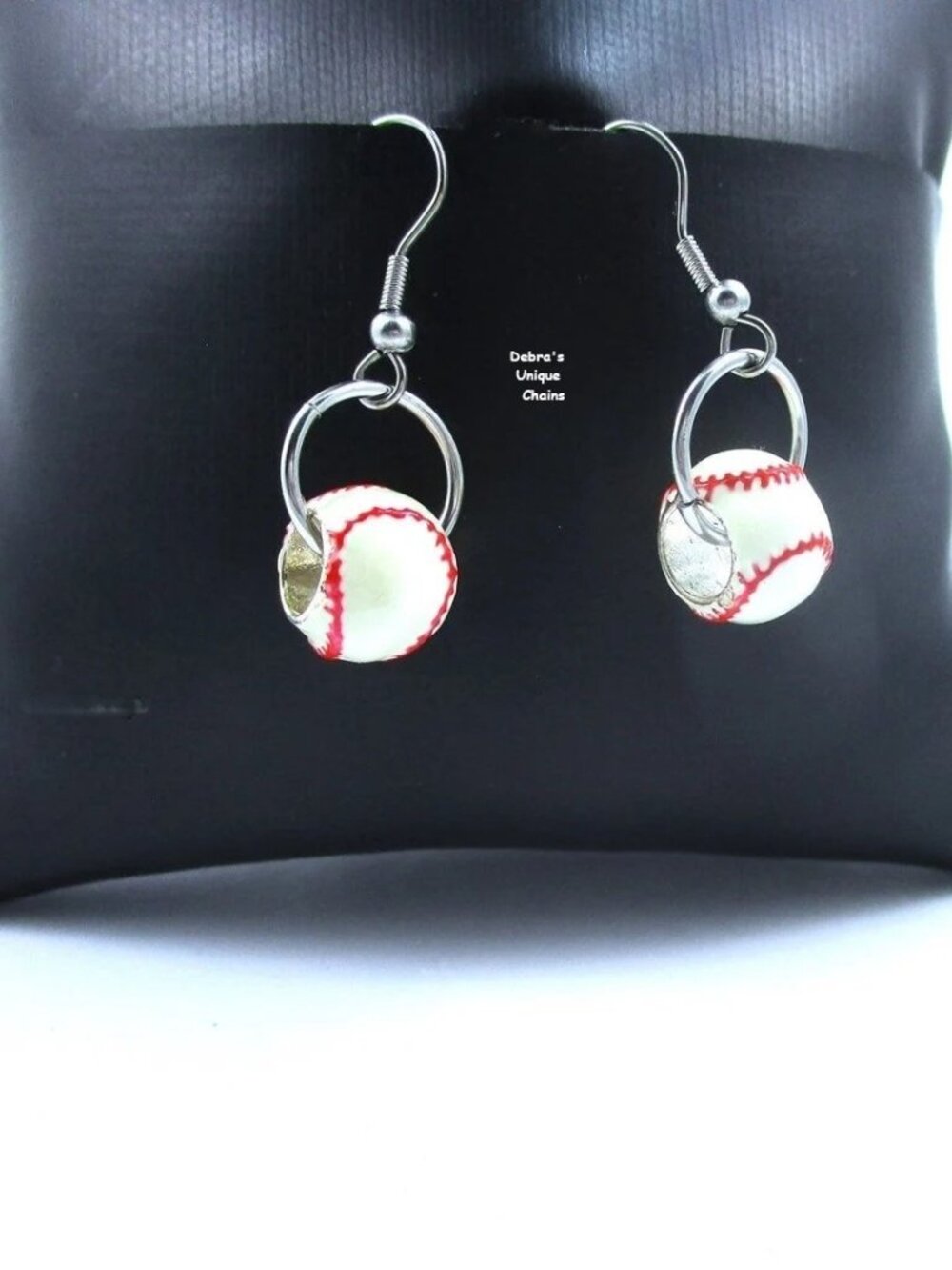 Baseball Earrings Play Ball Dangle Softball Team Sports Jewelry Batter Up